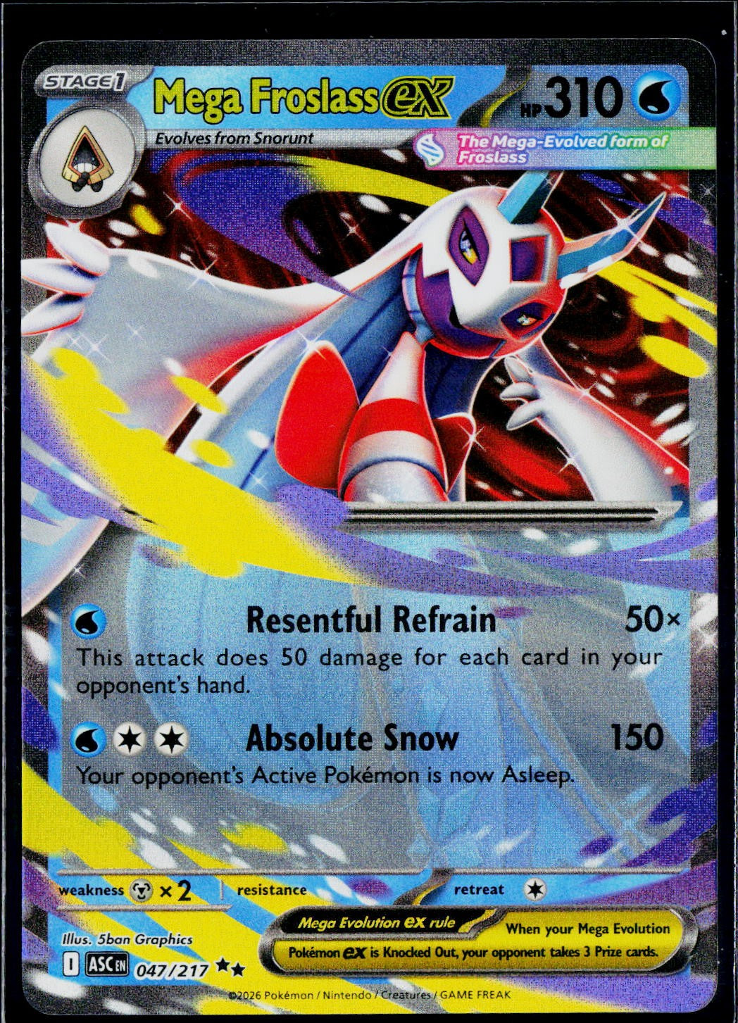 Mega Froslass EZ # 47