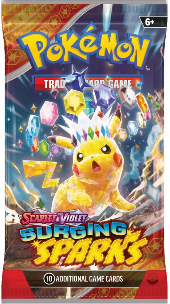 SV Surging Sparks Booster Pack (Mixed art)